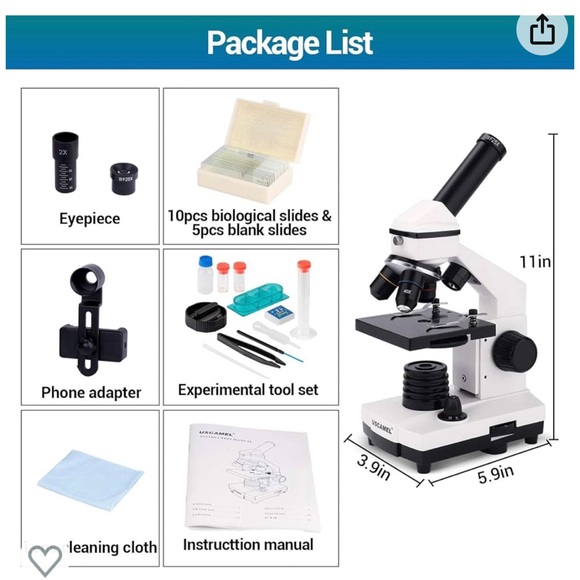 Brand new UScamel microscope - Picture 5 of 12